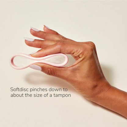 Softdisc Menstrual Discs | Disposable Period Discs — Tampon, Pad & Cup Alternative | 14 Count | HSA/FSA Eligible