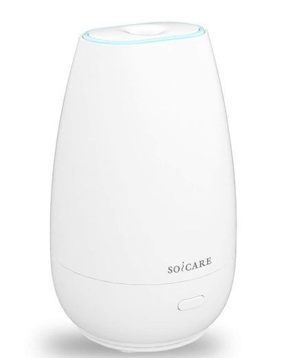 SOICARE Car Diffuser 2nd Gen – Portable USB Aromatherapy Diffuser, White