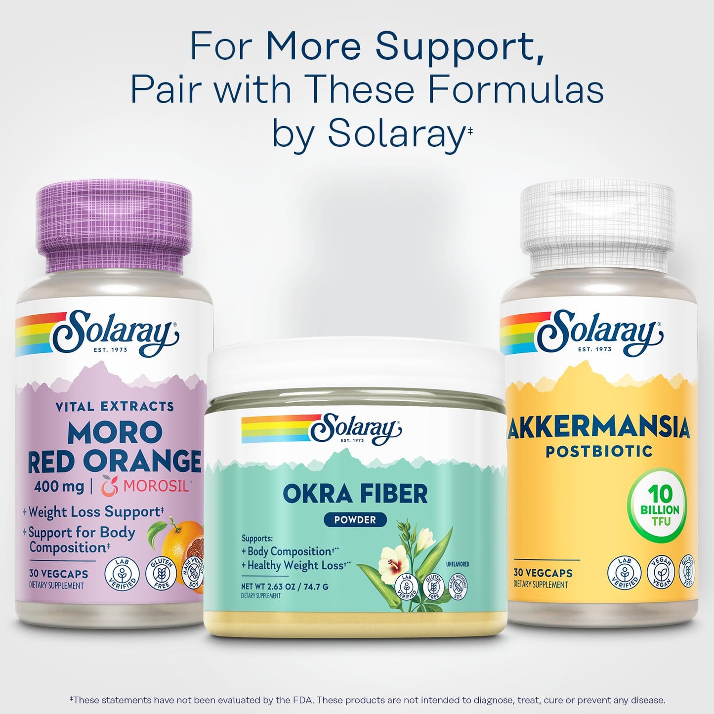 Solaray Akkermansia Postbiotic Akk11 – 10B TFU for Gut Health | Vegan & GF