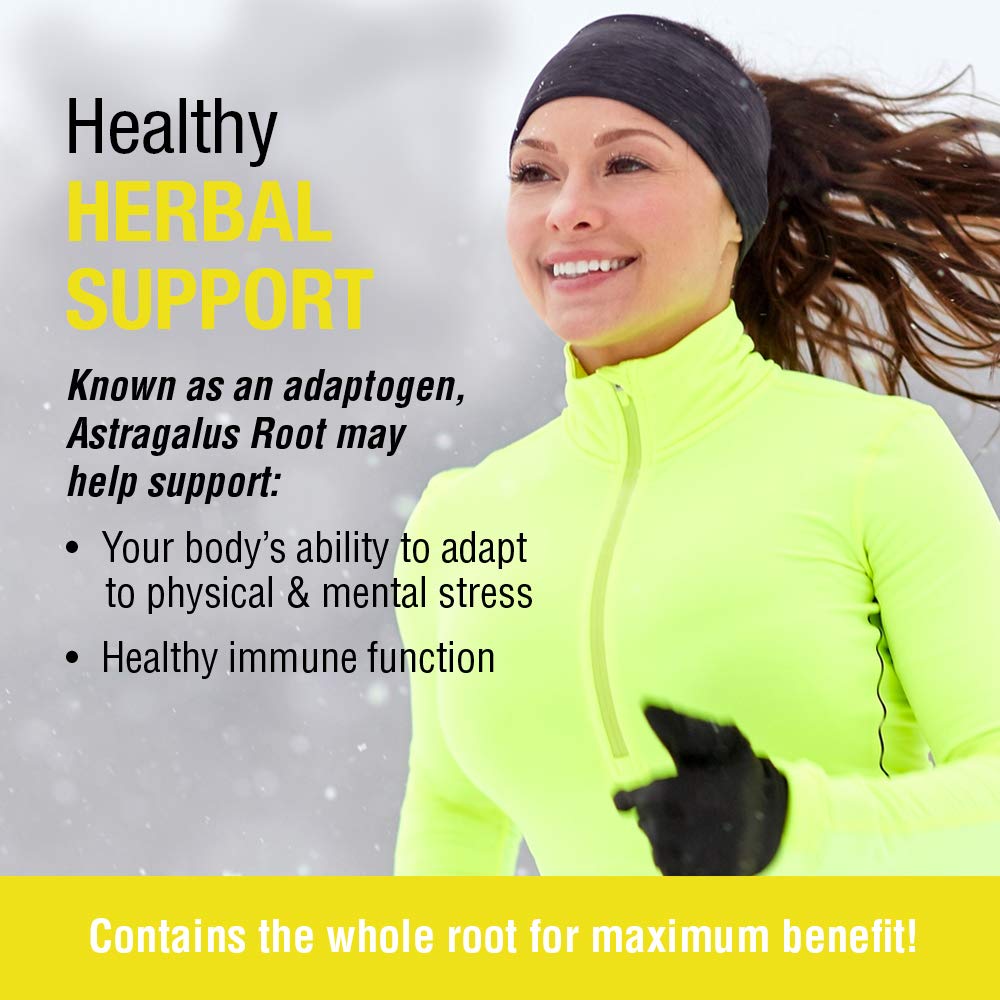 SOLARAY Astragalus Root 550mg - Immune Support & Stress Adaptogen - 100 VegCaps - Non-GMO & Vegan