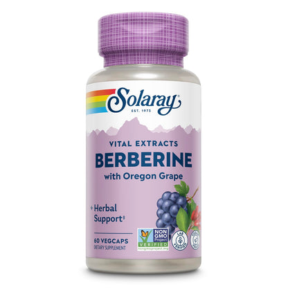SOLARAY Berberine Root Extract Advanced Formula | AMPK Activator, Immunity & Digestion Support | 60 VegCaps