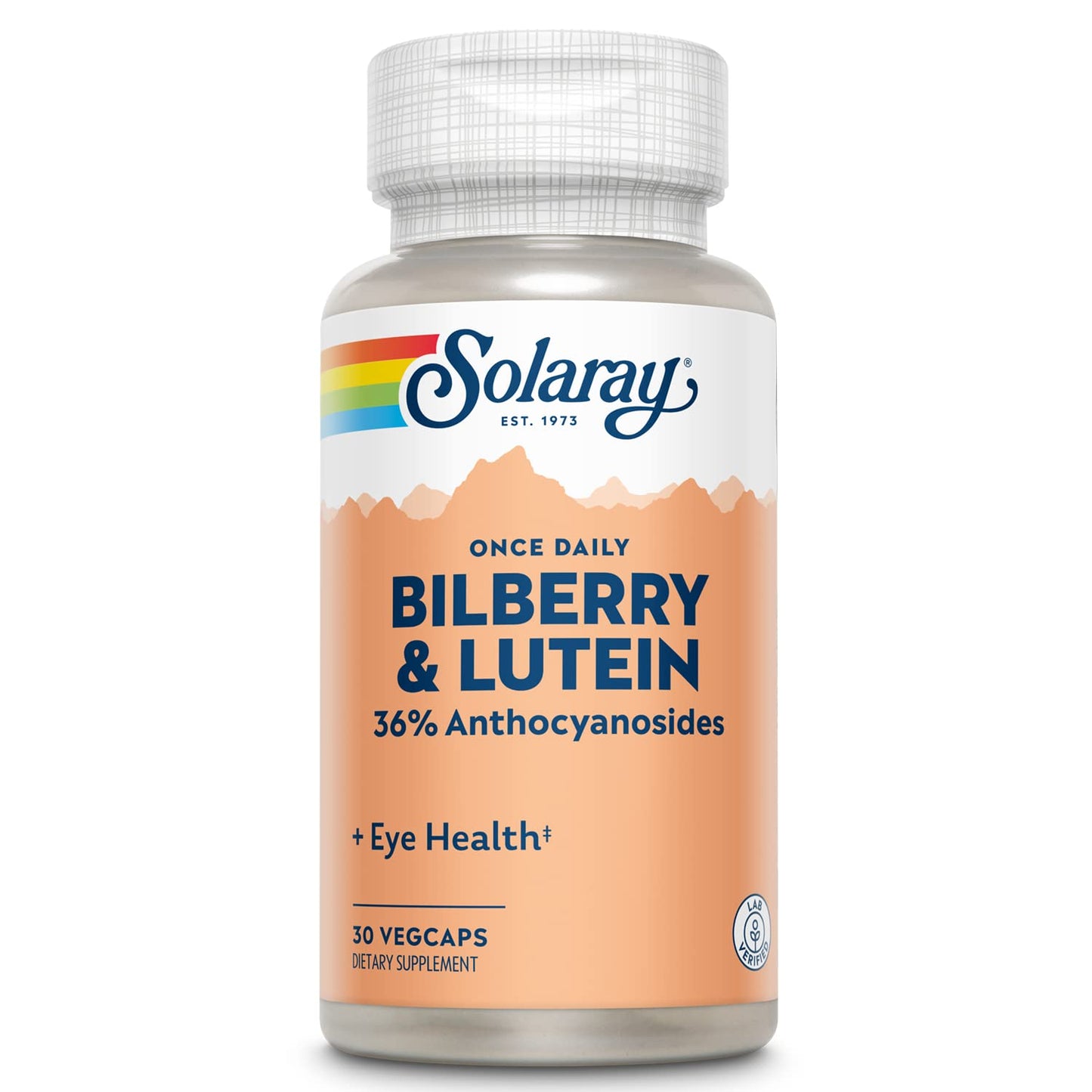 SOLARAY One Daily Bilberry & Lutein Supplement - 30 Count