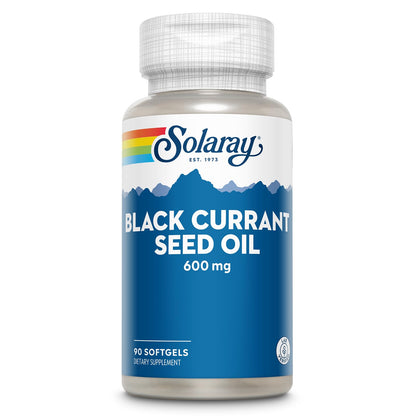 SOLARAY Black Currant Seed Oil 600 mg – Skin Health, 90 Softgels