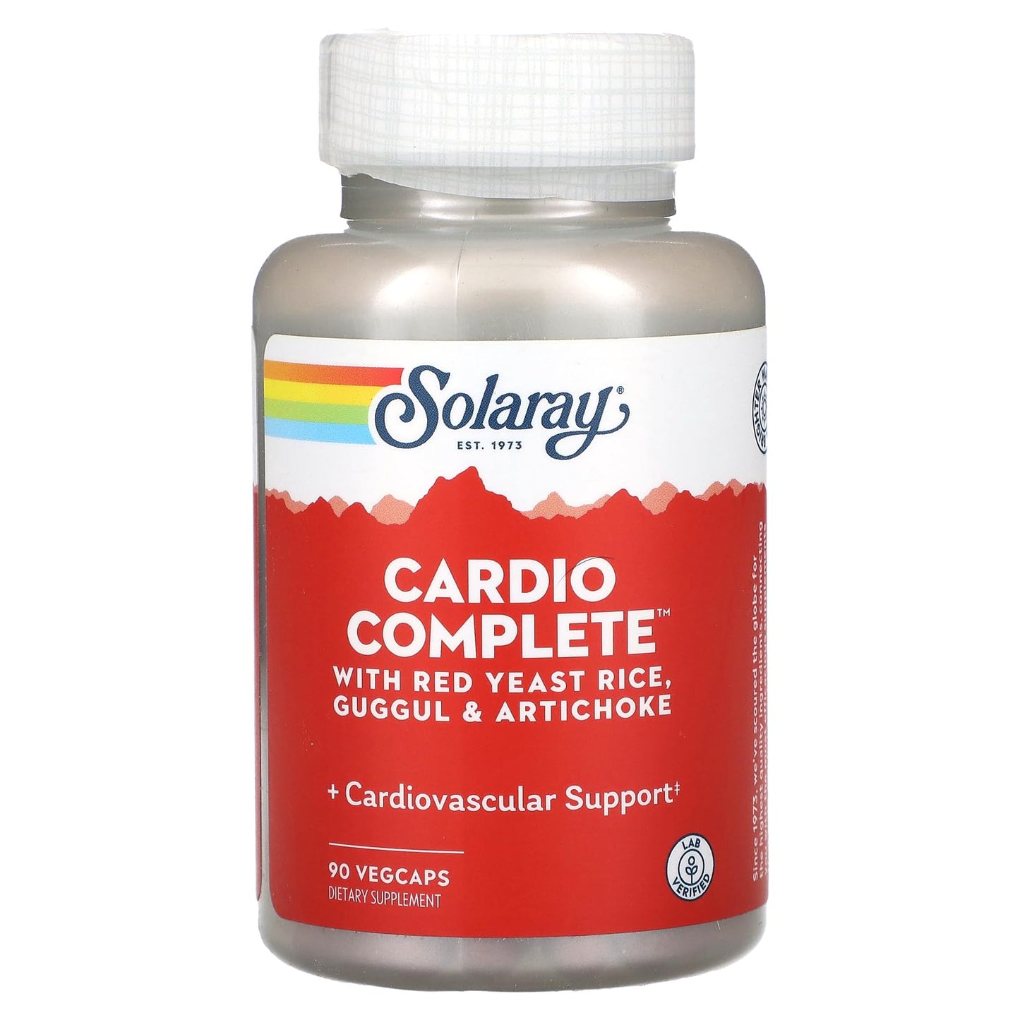 SOLARAY CardioComplete – Cardiovascular Support with Red Yeast Rice, Guggul & Artichoke Extracts | 90 VegCaps