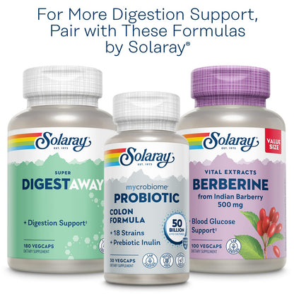 SOLARAY Cayenne Pepper 40,000 HU – Digestion Support, Lab Verified