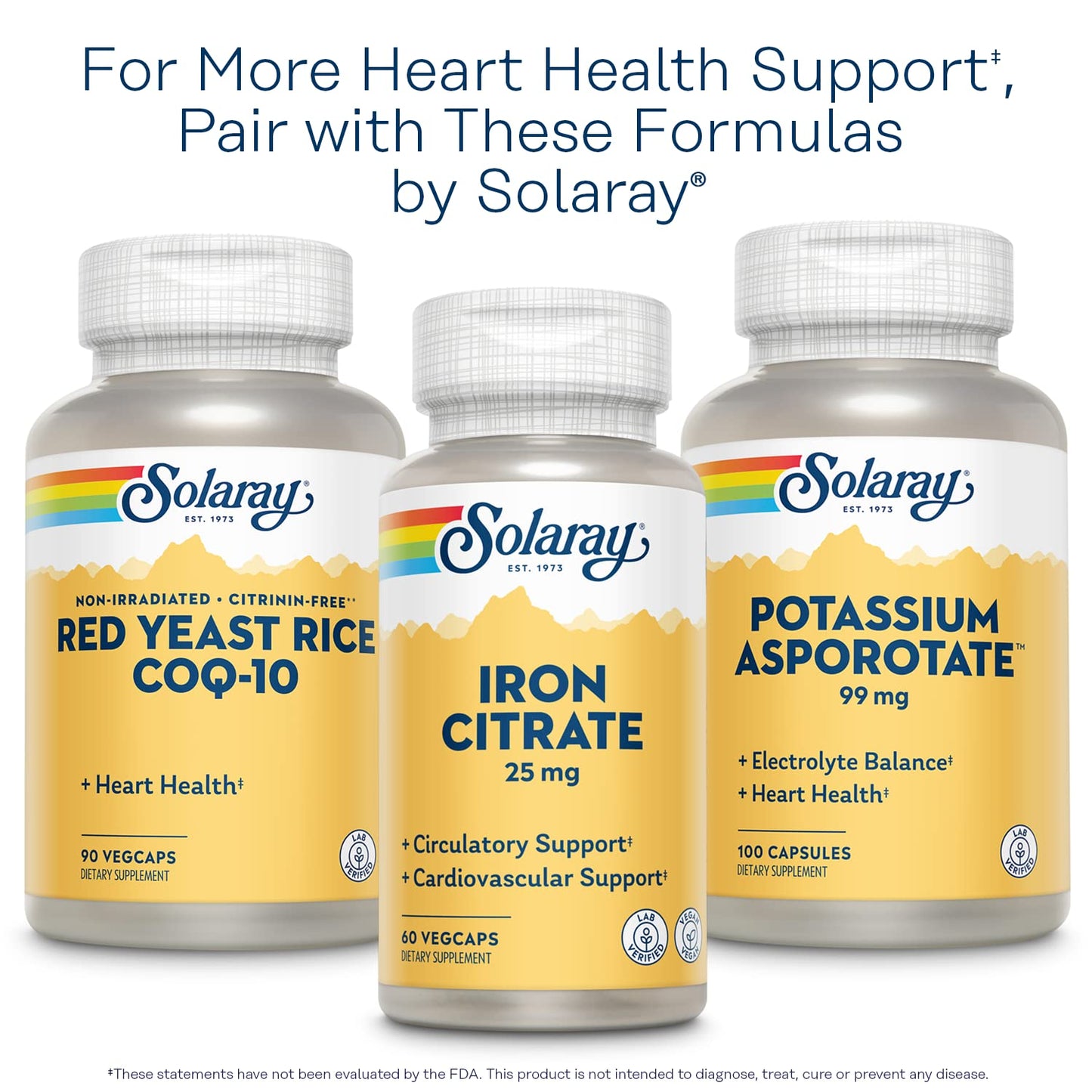 SOLARAY Pure CoQ-10 200 mg | Heart Health & Cellular Energy | 30 VegCaps