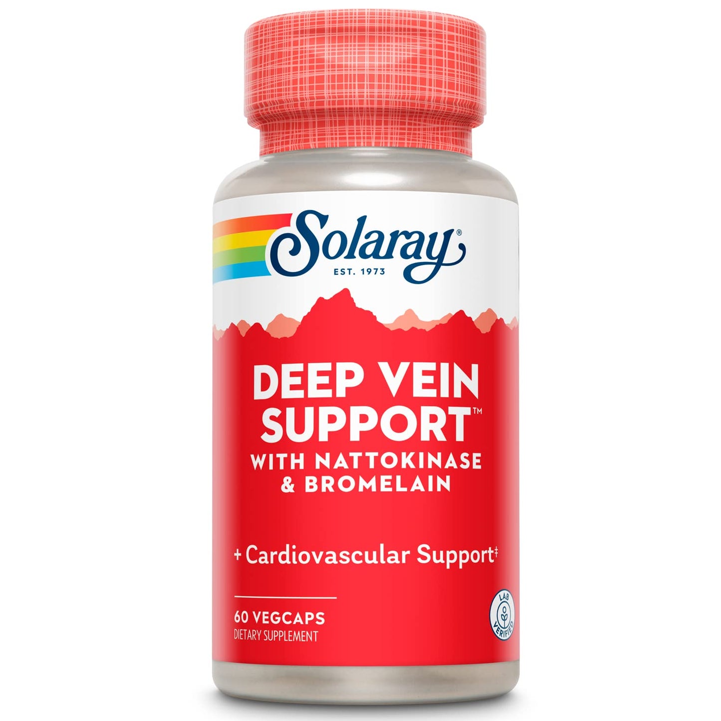 SOLARAY Deep Vein Support, Veg Cap (Btl-Plastic) | 60ct