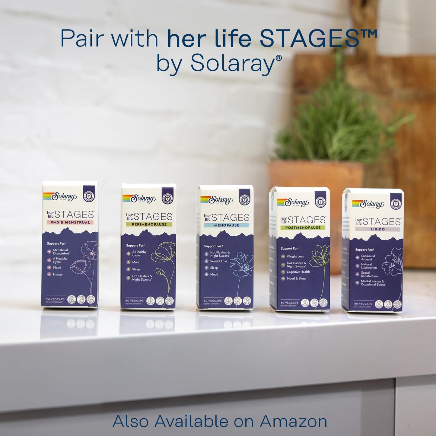 SOLARAY Evening Primrose Oil 500mg – Midlife Support, GLA & LA