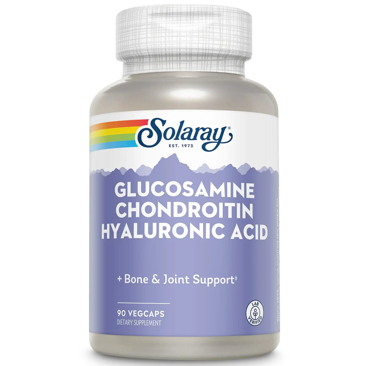 SOLARAY Glucosamine Chondroitin Hyaluronic Acid 1500/1000/20mg – 90 Capsules BritishVita | Premium UK Vitamins & Wellness Supplements