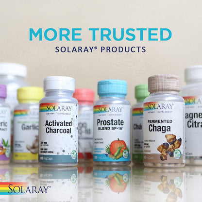 SOLARAY Grape Seed Extract 200 mg + Bioflavonoid Complex | Heart Health Support | 60 VegCaps