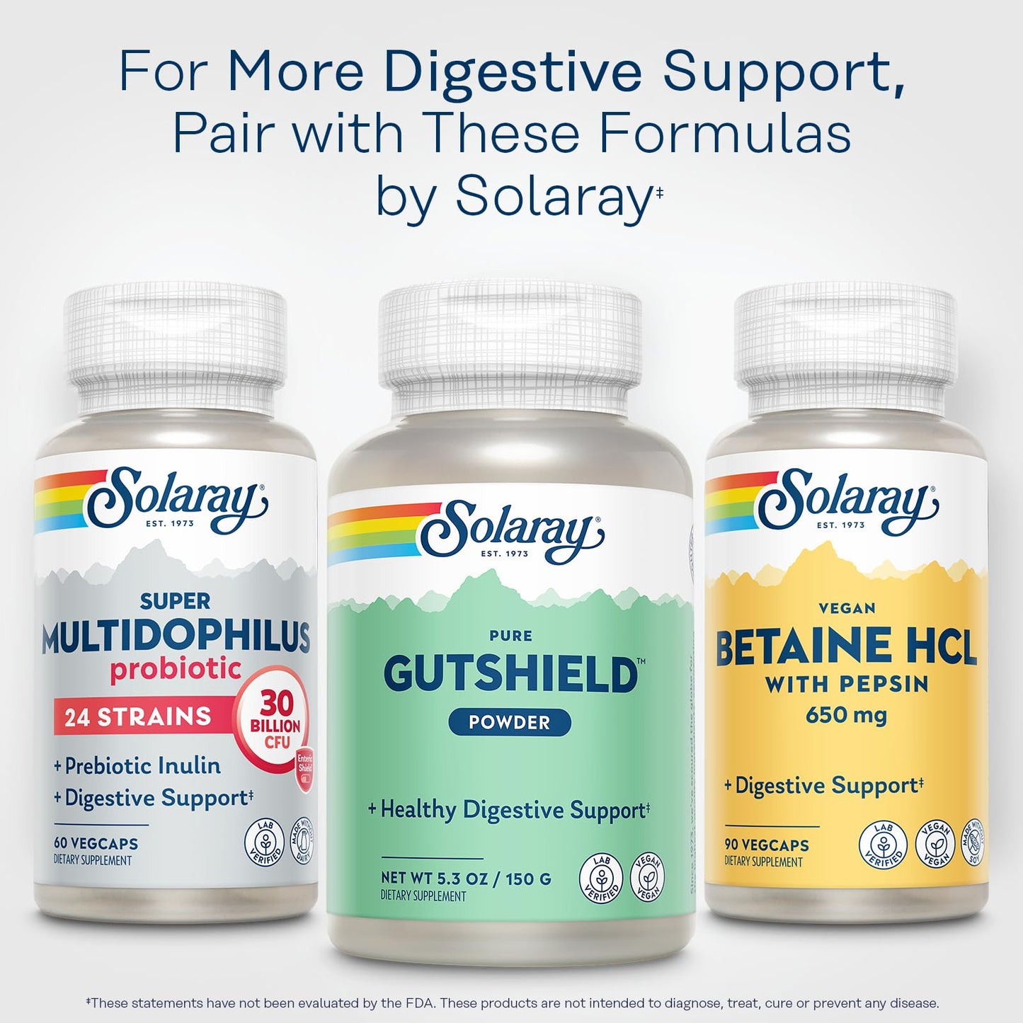 SOLARAY Gutshield Powder 150 Gram - Gut Health & Immune Support