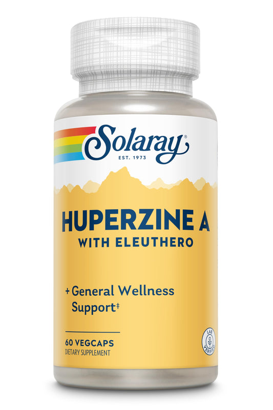 Solaray Huperzine A 50 mcg Capsules – 60 Count | Memory Support BritishVita | Premium UK Vitamins & Wellness Supplements