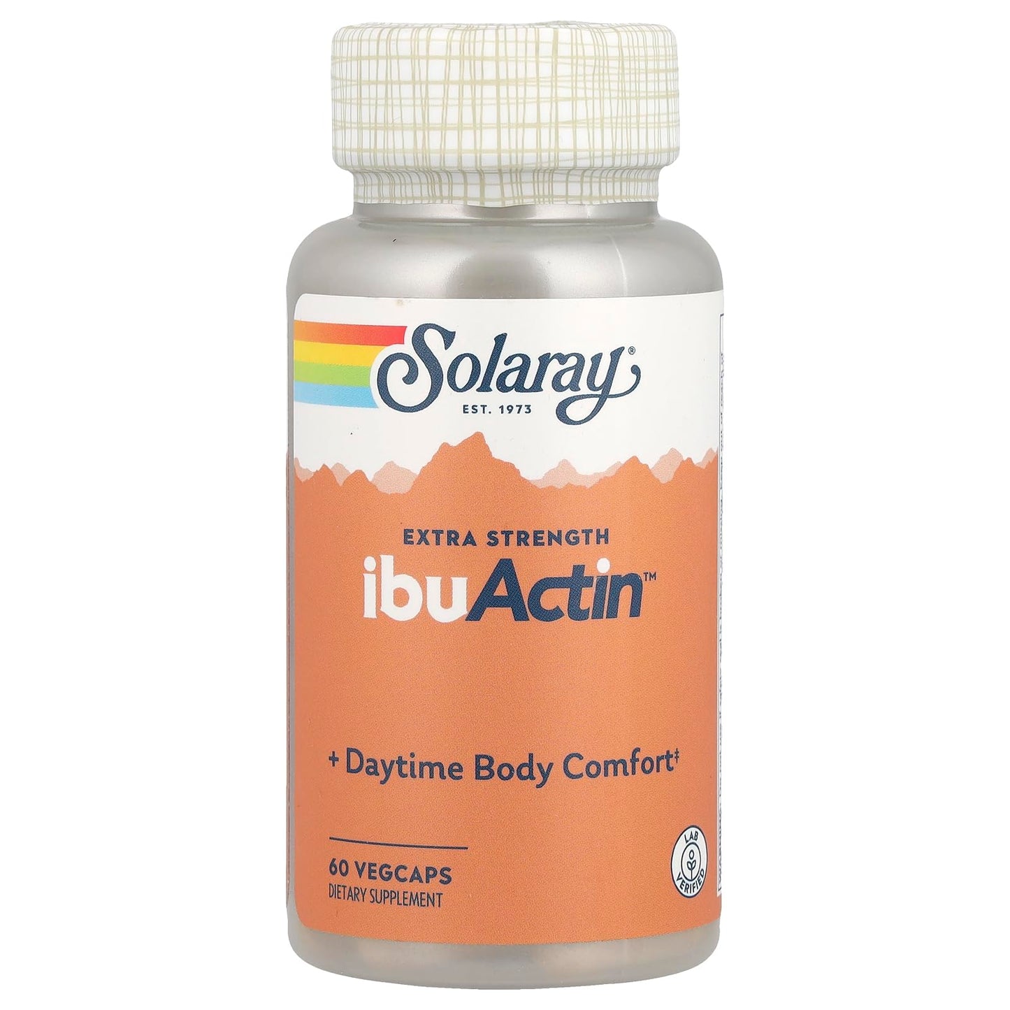 SOLARAY Ibuactin | 60 Caps - Nutritive Support for Everyday Comfort