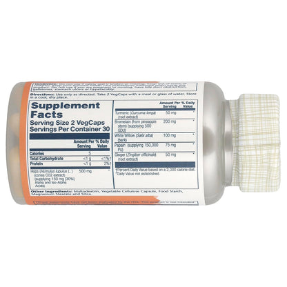 SOLARAY Ibuactin | 60 Caps - Nutritive Support for Everyday Comfort