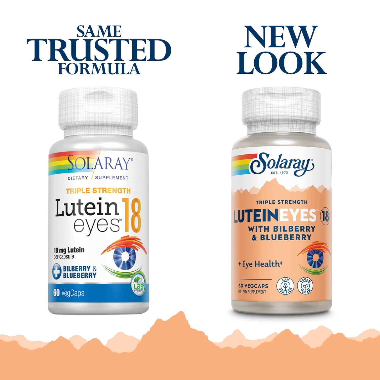 SOLARAY Triple Strength Lutein Eyes 18 mg | Eye & Macular Health Support | Non-GMO (60 CT)