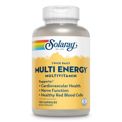 Solaray Multi Energy Two Daily Capsule (Bottle-Plastic) 120ct