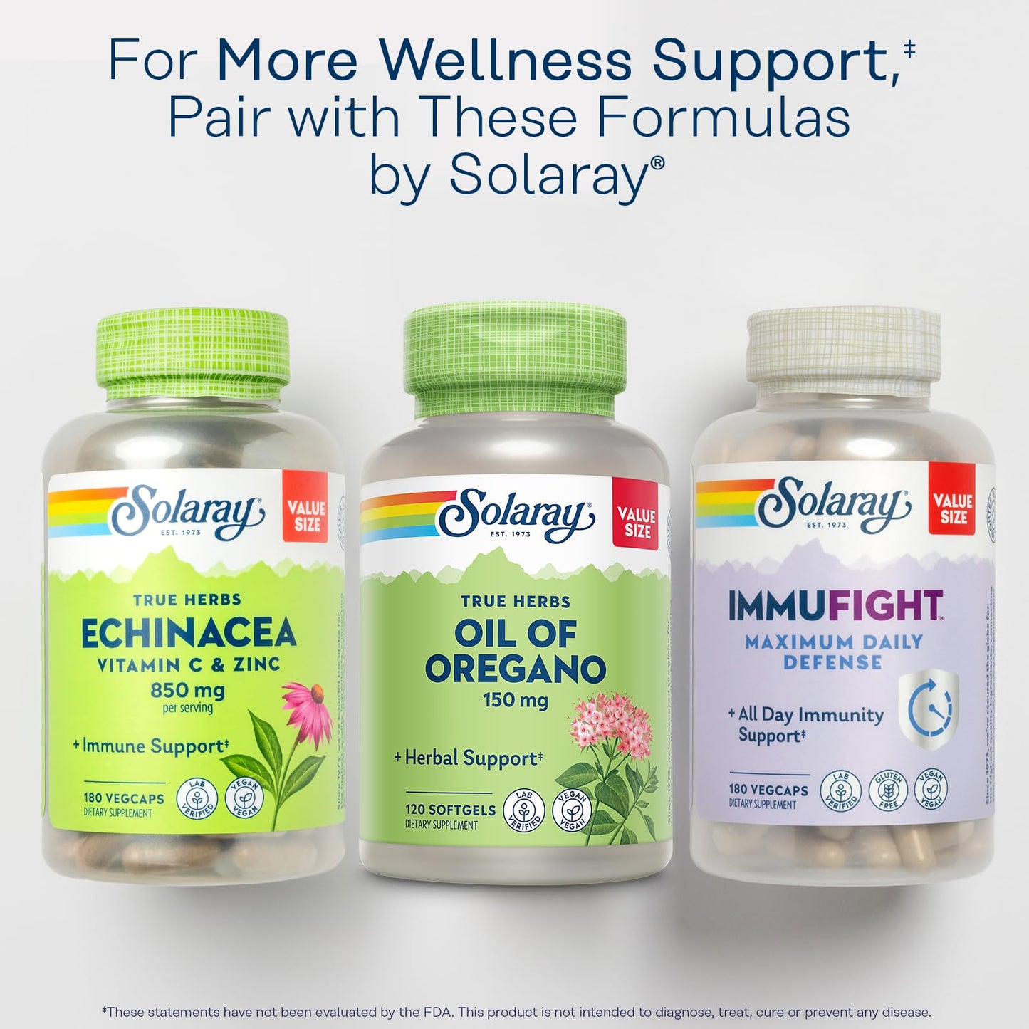 SOLARAY Oil of Oregano Softgels 150 mg - Vegan, 120 Servings