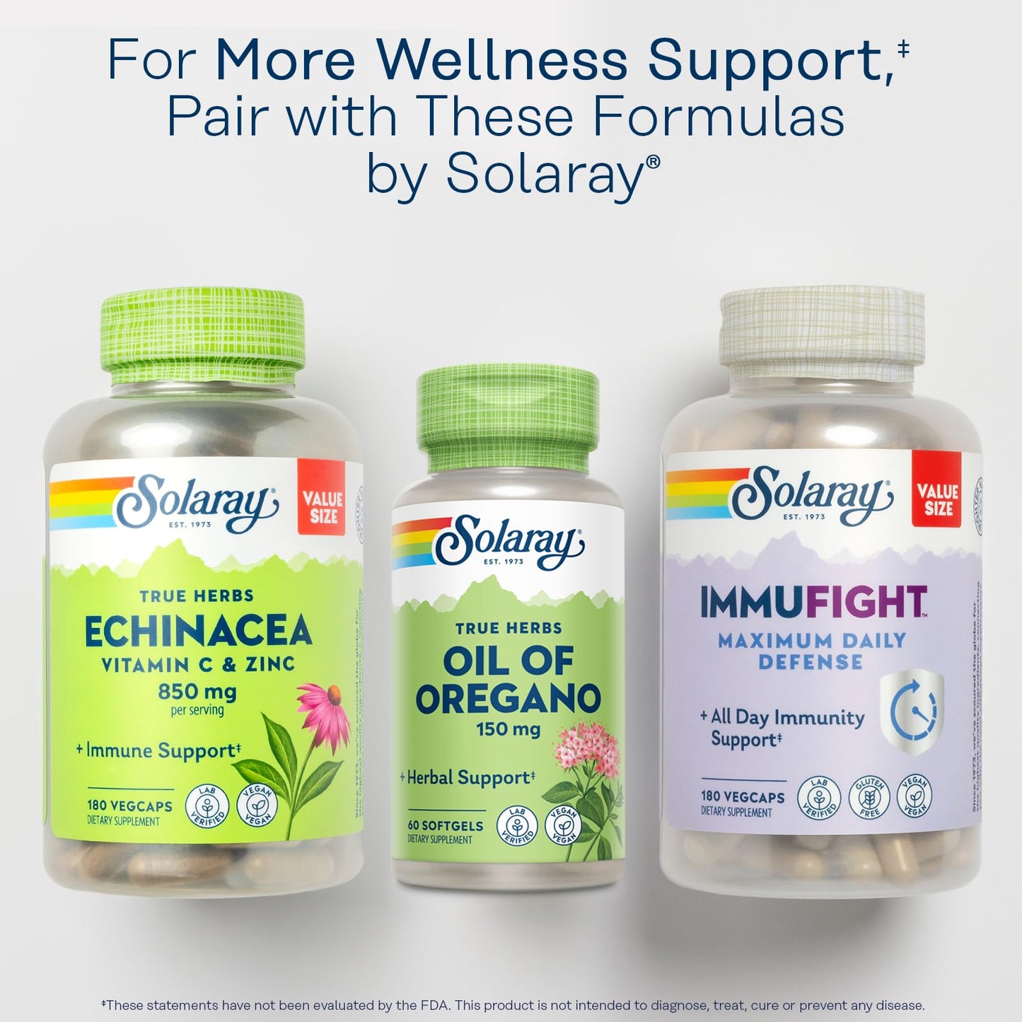 Solaray Oil of Oregano Softgels 150 mg | Oregano Oil Supplement for Wellness – Vegan, Extra Virgin Olive Oil Base