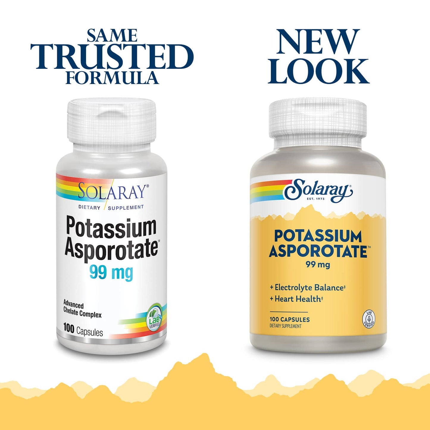Solaray Potassium Asporotate Chelated Supplement – Electrolyte Balance & Heart Health