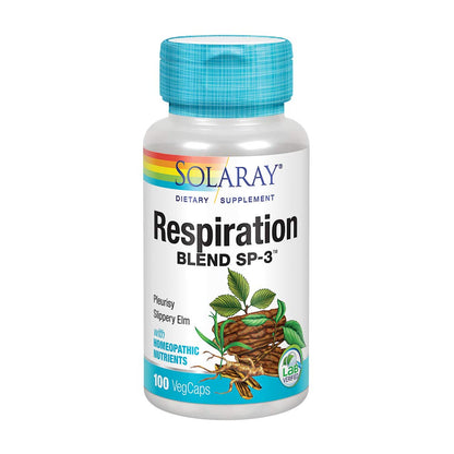 SOLARAY Respiration Blend SP-3 - Herbal + Cell Salt Nutrients - Non-GMO, Vegan