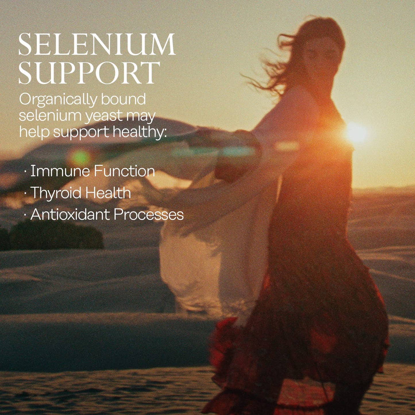 Solaray Selenium 200 mcg High Potency - 100 VegCaps | Immune, Thyroid & Antioxidant Support