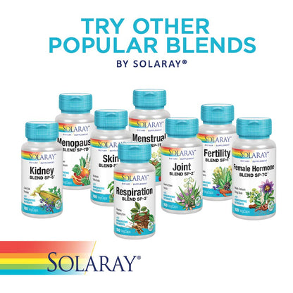 SOLARAY Thyroid Blend SP-26 - Herbal Support for Thyroid Health