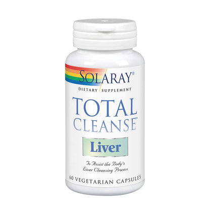 Solaray Total Cleanse Liver | Milk Thistle, Dandelion & More – 60 Count (Pack of 1)