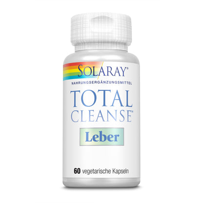 Solaray Total Cleanse Liver | Milk Thistle, Dandelion & More – 60 Count (Pack of 1)