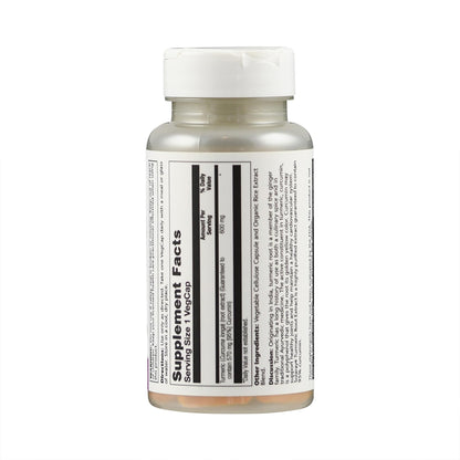SOLARAY Turmeric 600mg – 95% Curcuminoids | Joint, Gallbladder & Liver Support