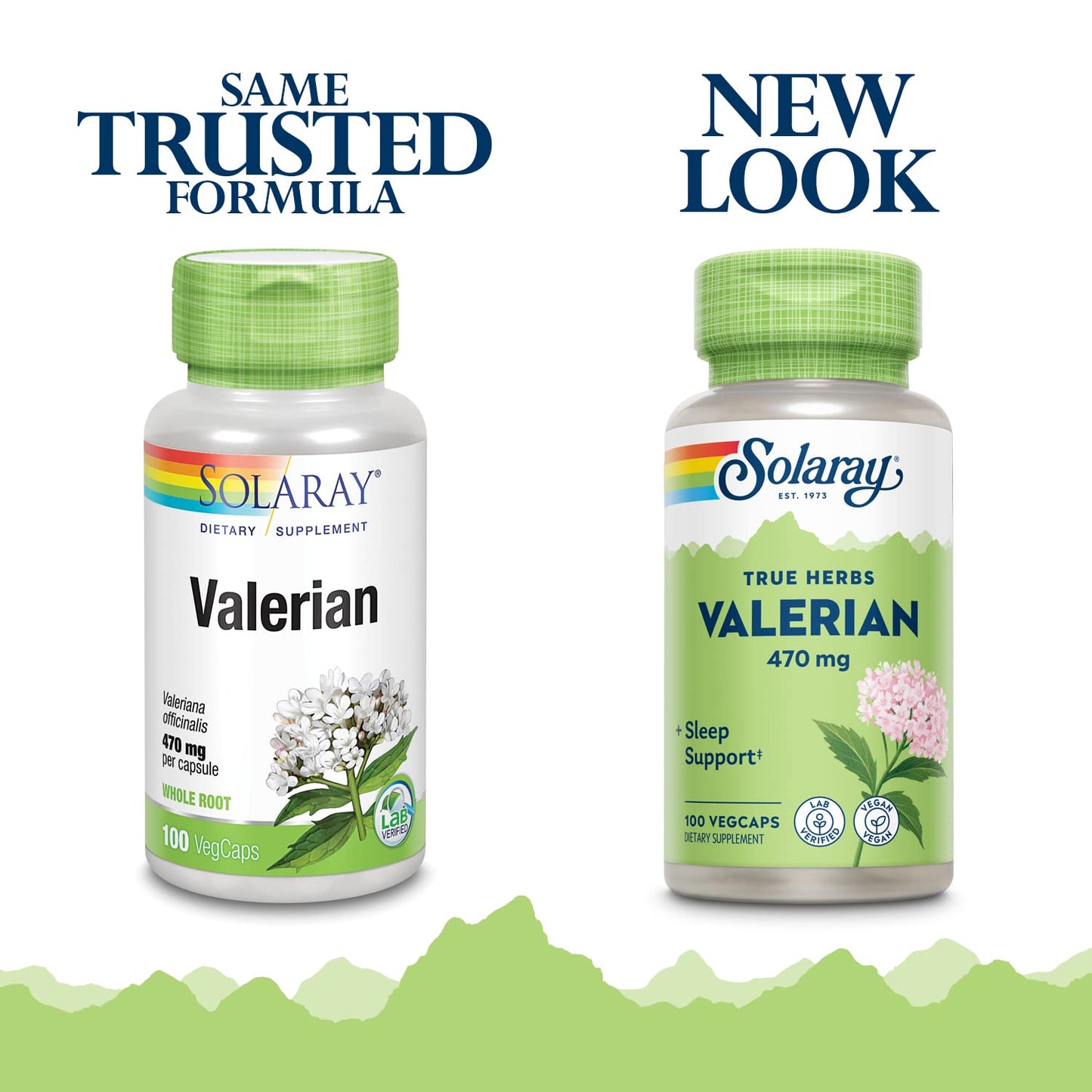 SOLARAY Valerian 470mg | Relaxation Support (100 CT)