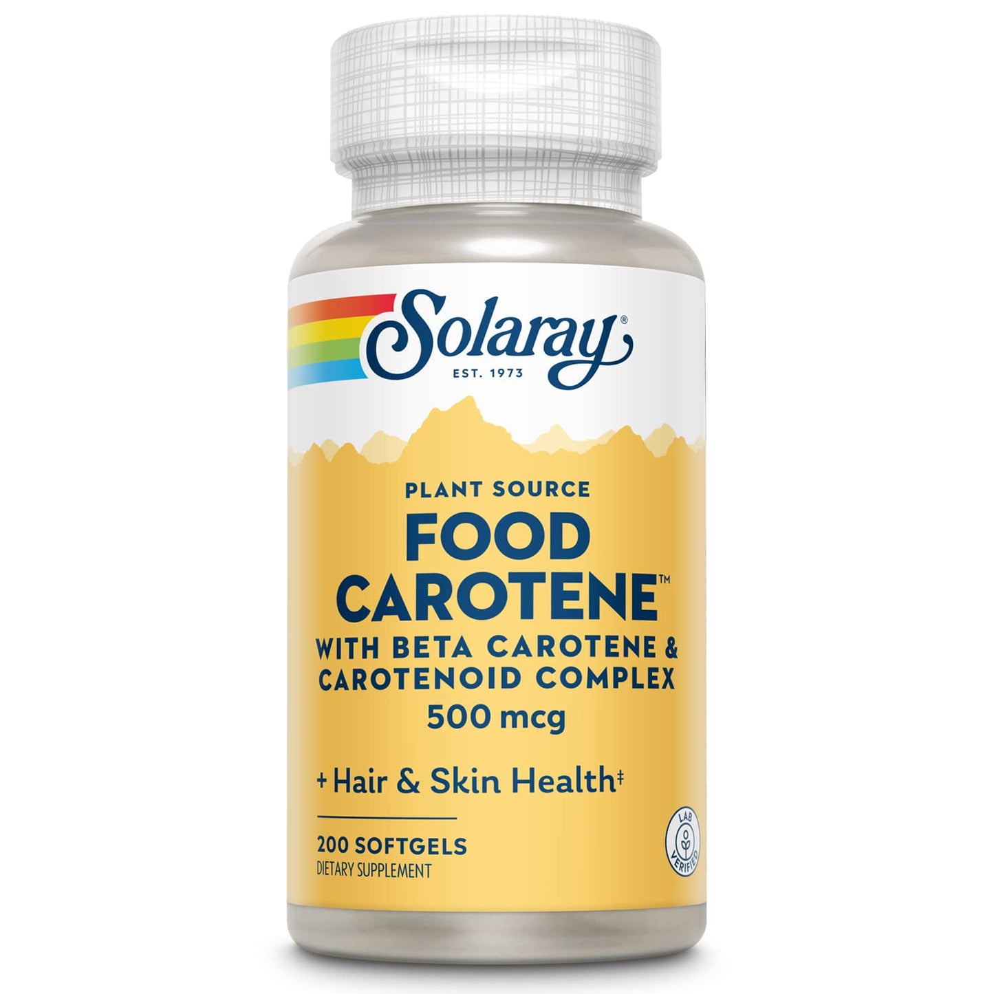 SOLARAY Vitamin A 10000 IU Beta Carotene (200 CT) – Healthy Skin & Eyes