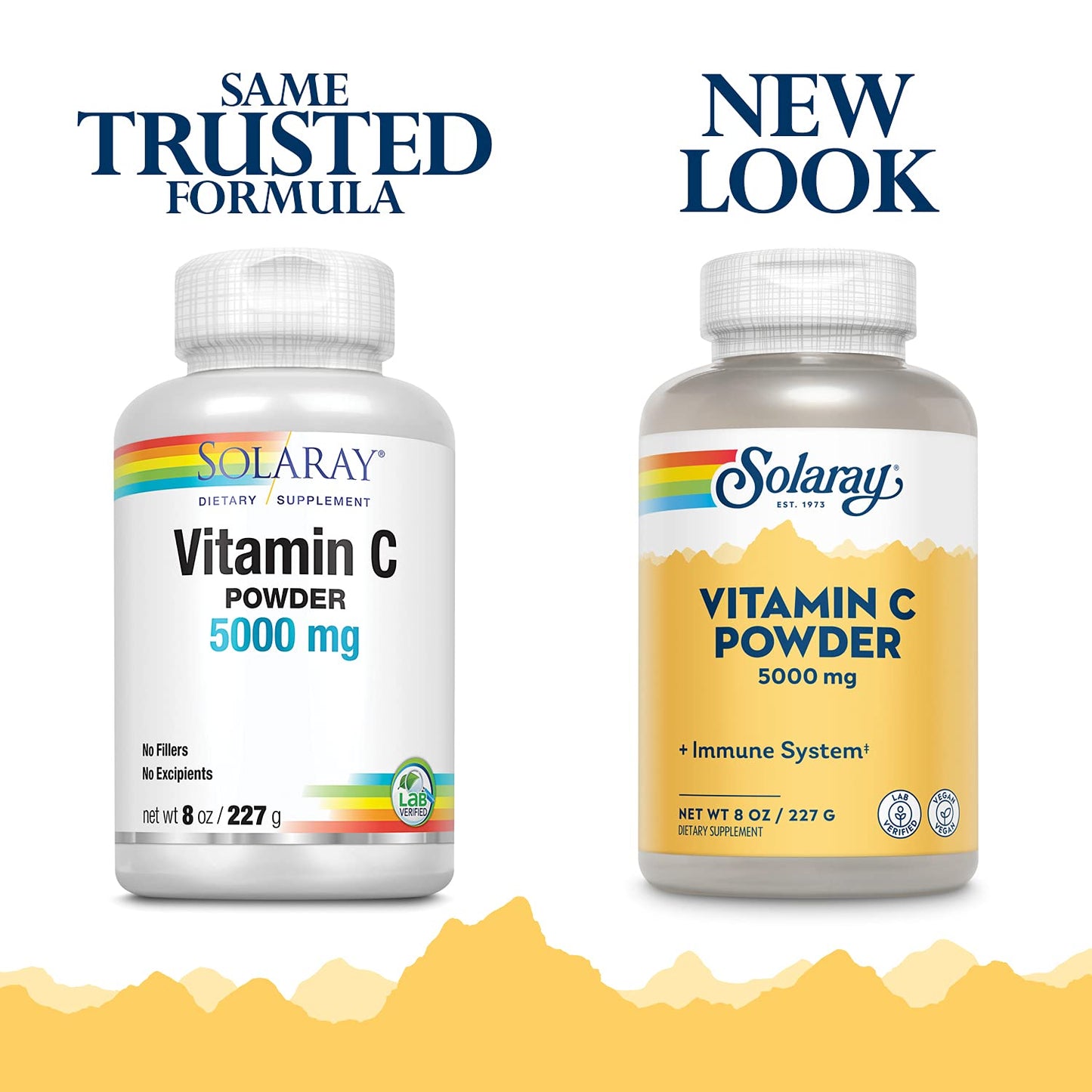 Solaray Vitamin C Crystalline Powder 8 oz - 5000 mg per Serving