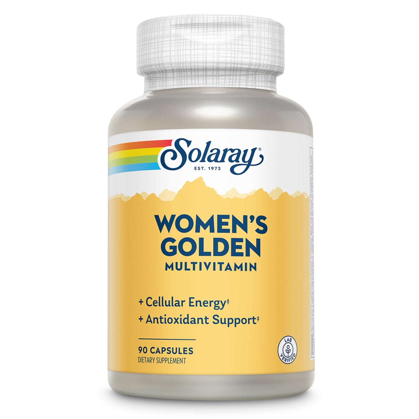SOLARAY Women's Golden Multi-Vita-min Capsules, 90 Count - Multivitamin & Mineral