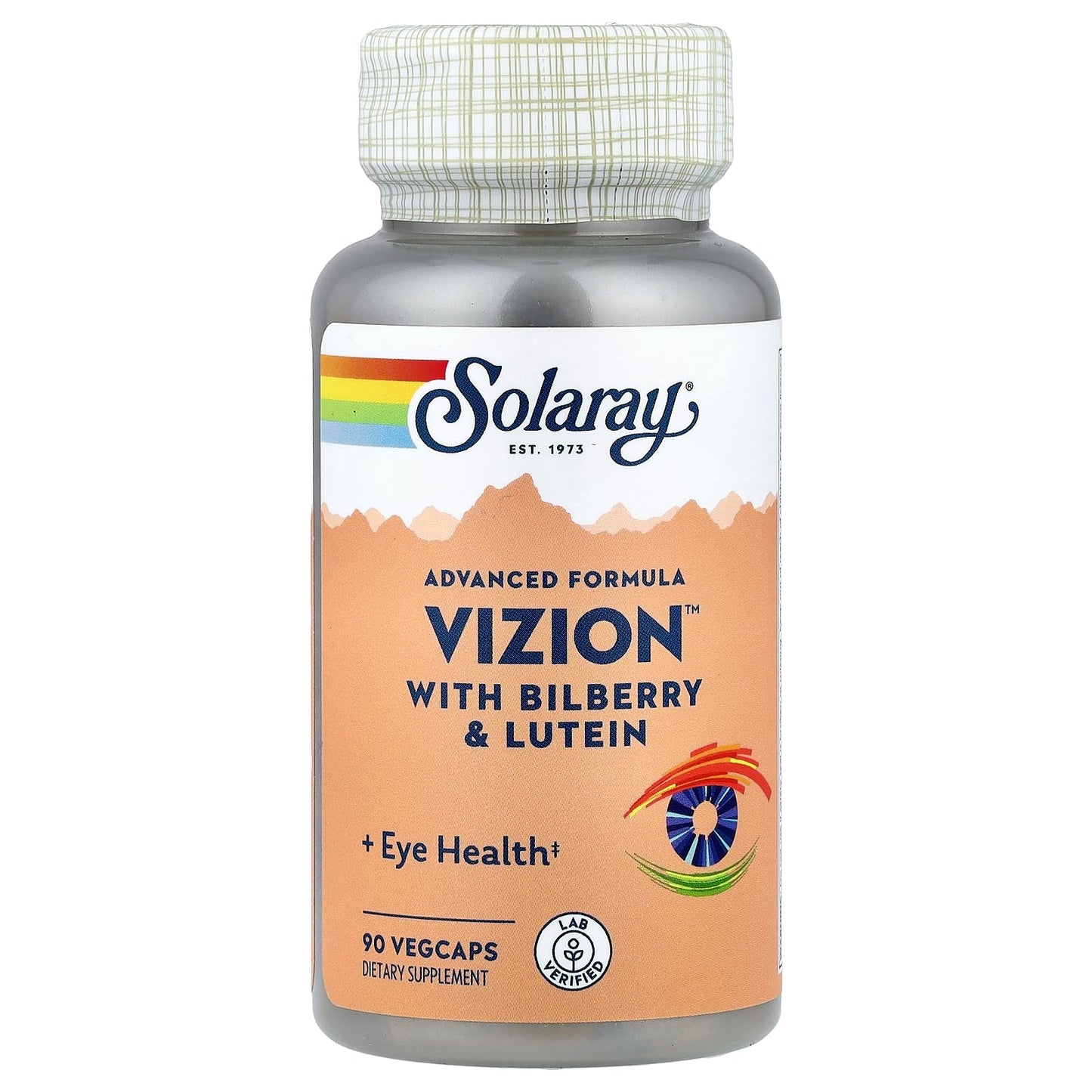 SOLARAY Vizion Veg Cap (Bottle-Plastic) 42mg | 90 Count