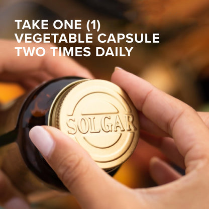 Solgar DLPA 500 mg - 100 Vegetable Capsules | Free Form DL-Phenylalanine
