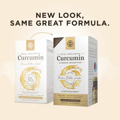 Solgar Full Spectrum Curcumin LiCaps - 30 Servings | Superior Absorption, Brain & Immune Health