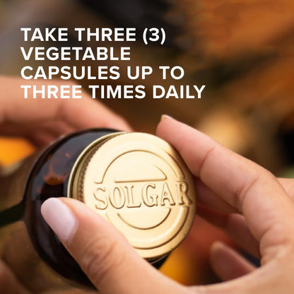 Solgar L-Glutamine 500 mg – 100 Vegetable Capsules – Non-GMO, Vegan, Gluten Free