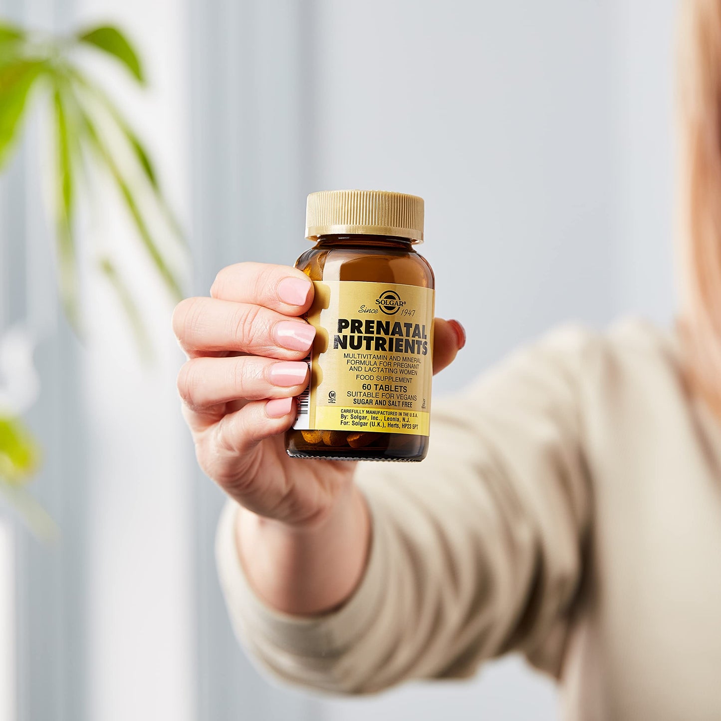 Solgar Prenatal Nutrients - 120 Tablets | Pregnancy Multivitamin & Mineral