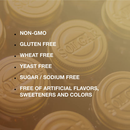 Solgar Yeast-Free Selenium 100 mcg – 100 Tablets | Antioxidant & Immune Support