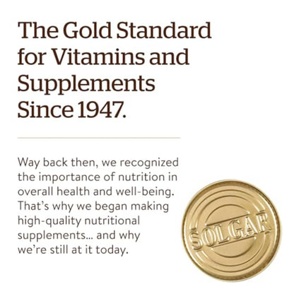 Solgar Zinc Picolinate 22 mg - 100 Tablets | Immune Support & Healthy Skin | Vegan