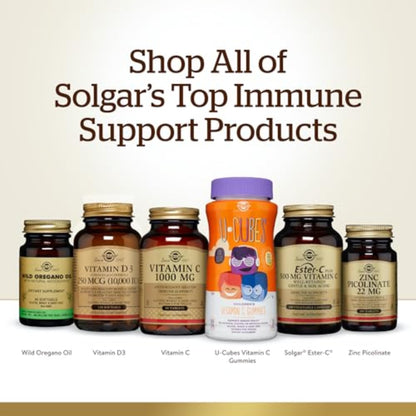Solgar Zinc Picolinate 22 mg - 100 Tablets | Immune Support & Healthy Skin | Vegan