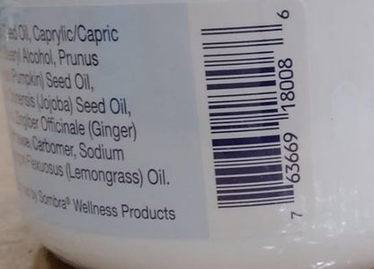 Sombra Hemp Massage Crème – Soothes Sore Muscles (8oz)