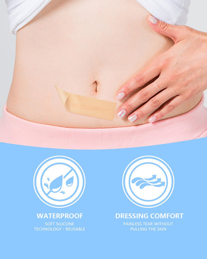 Somlzu Silicone Scar Sheets | 1.6 x 60 Inch Medical Grade Roll (1.5M)