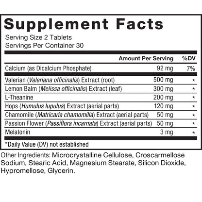 Somnapure 3-Pack: Drug-Free Sleep Aid with Melatonin & Valerian