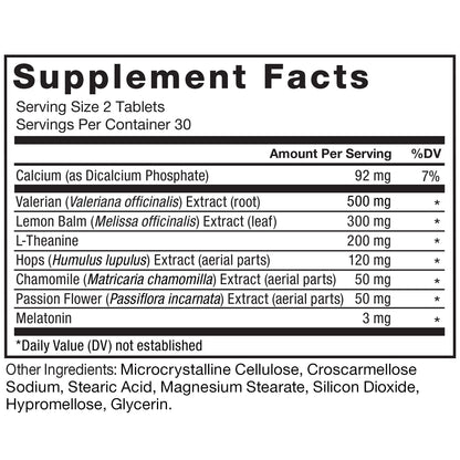 Somnapure Sleep Aid – Non-Habit-Forming Melatonin, 120 Tablets (2-Pack)