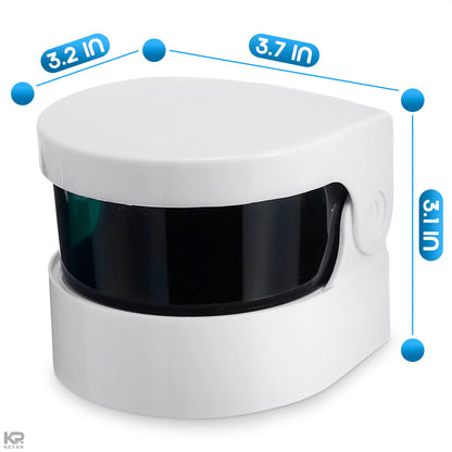 Sonic Cordless Denture Cleaner for Jewellery, Rings & Coins – Portable Battery Vibrating Machine