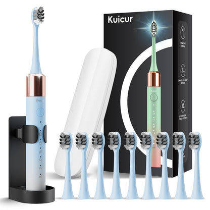 Sonic Electric Toothbrush for Adults & Kids – 5 Modes, 42,000 VPM, 90-Day Charge