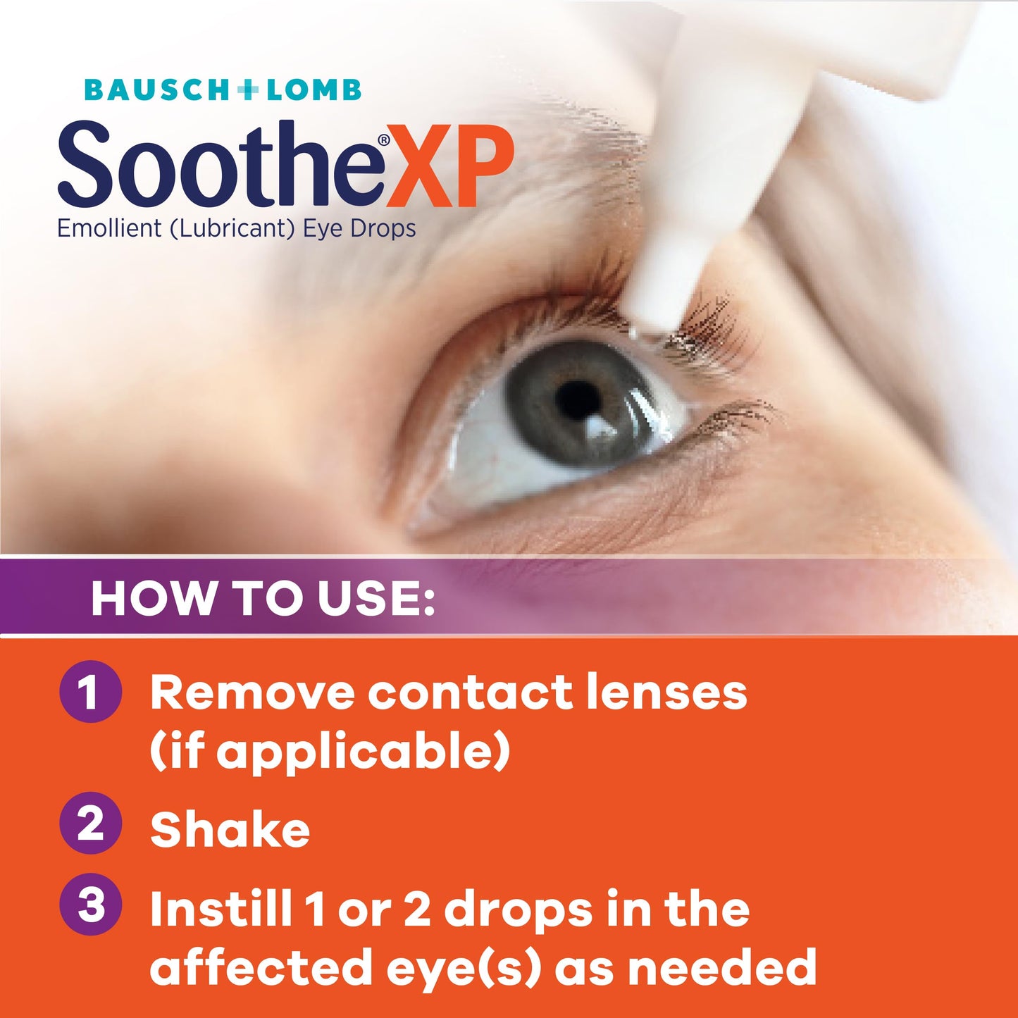 Soothe XP Eye Drops – Extra Lipid-Layer Protection, Restores Moisture, 0.5 Fl Oz (Pack of 2)