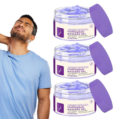 Soothing Body Massage Gel 3.53oz – Artemisia Leaf & Ginger, Lightweight & Cooling
