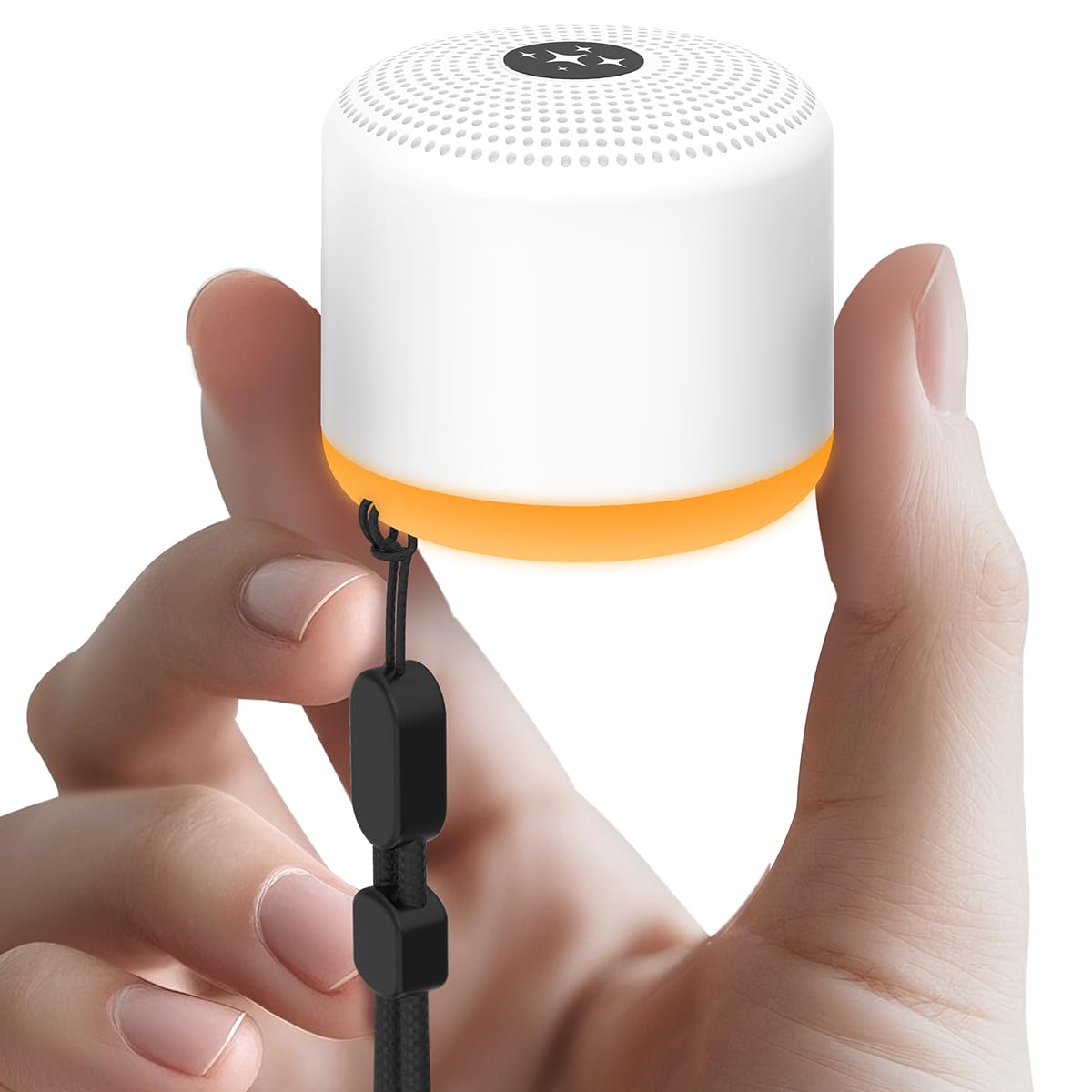 Soothing Sounds White Noise Machine — 30 Sounds, 12 Color Lights, 5 Brightness Levels, 32 Volume Levels, 4 Timers